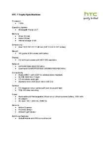 HTC 7 Trophy Specifications.pdf