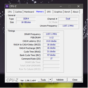 Πατήστε στην εικόνα για να τη δείτε σε μεγέθυνση. 

Όνομα:  CPU-Z_Memory.png 
Εμφανίσεις:  5 
Μέγεθος:  61,7 KB 
ID: 228824