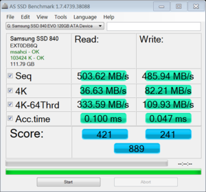 Πατήστε στην εικόνα για να τη δείτε σε μεγέθυνση. 

Όνομα:  as-ssd-bench Samsung SSD 840 30.6.2015 17-49-14 no os.png 
Εμφανίσεις:  3 
Μέγεθος:  44,3 KB 
ID: 159737