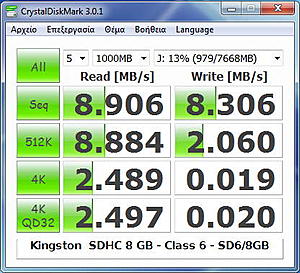 Πατήστε στην εικόνα για να τη δείτε σε μεγέθυνση. 

Όνομα:  Kingston  SDHC 8 GB - Class 6.jpg 
Εμφανίσεις:  0 
Μέγεθος:  35,8 KB 
ID: 107732