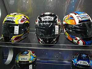 SHOEI helmets